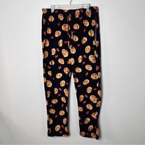 Kellogg’s Eggo Waffle Print Lounge Pants - Unisex Cozy Joggers - Size Large